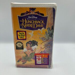 Walt Disney The Hunchback Of Notre Dame VHS Sealed 1996 Clamshell